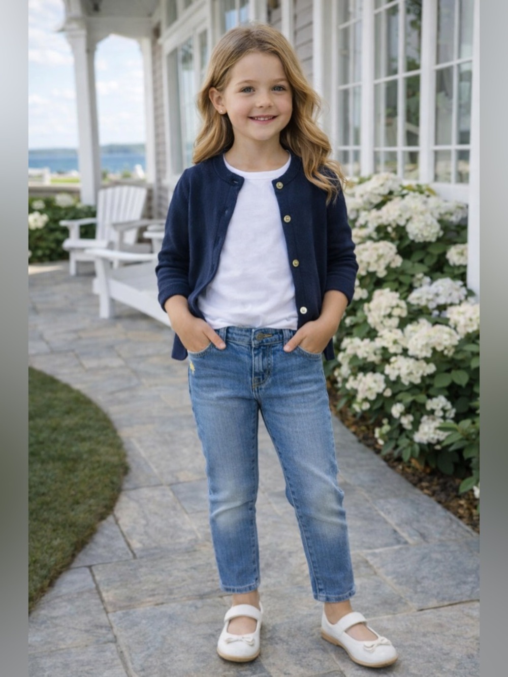 Lucky Brand Zoe Jegging Girls Size 5 Light Wash Denim Pull-On Stretch Jeans